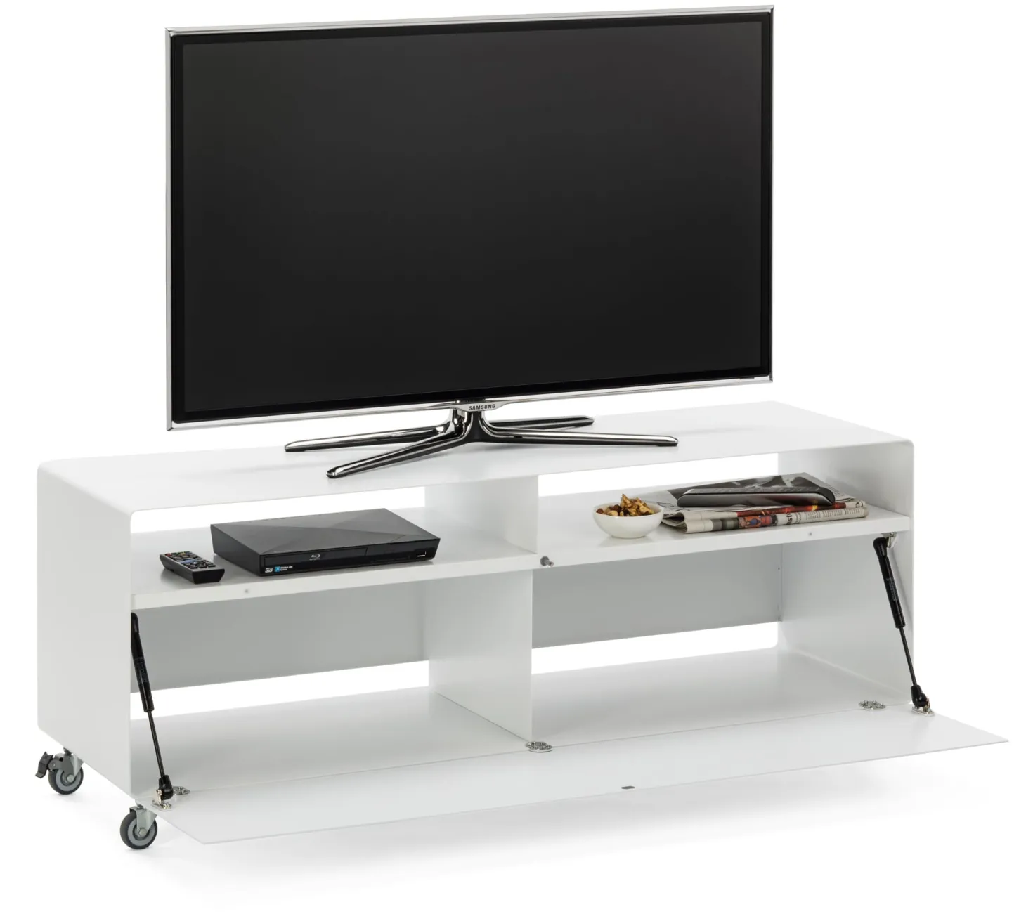 Sideboard Stahl mit Klappe