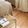 Sitzbank Eiche und Papierkordel