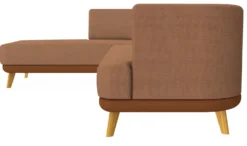 Sofa-Kombination Linnea Schurwolle und Leder