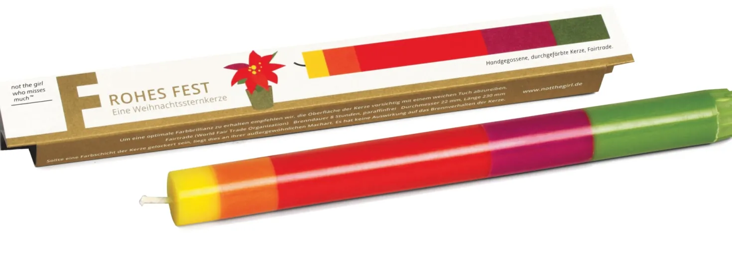 Stabkerze Weihnacht