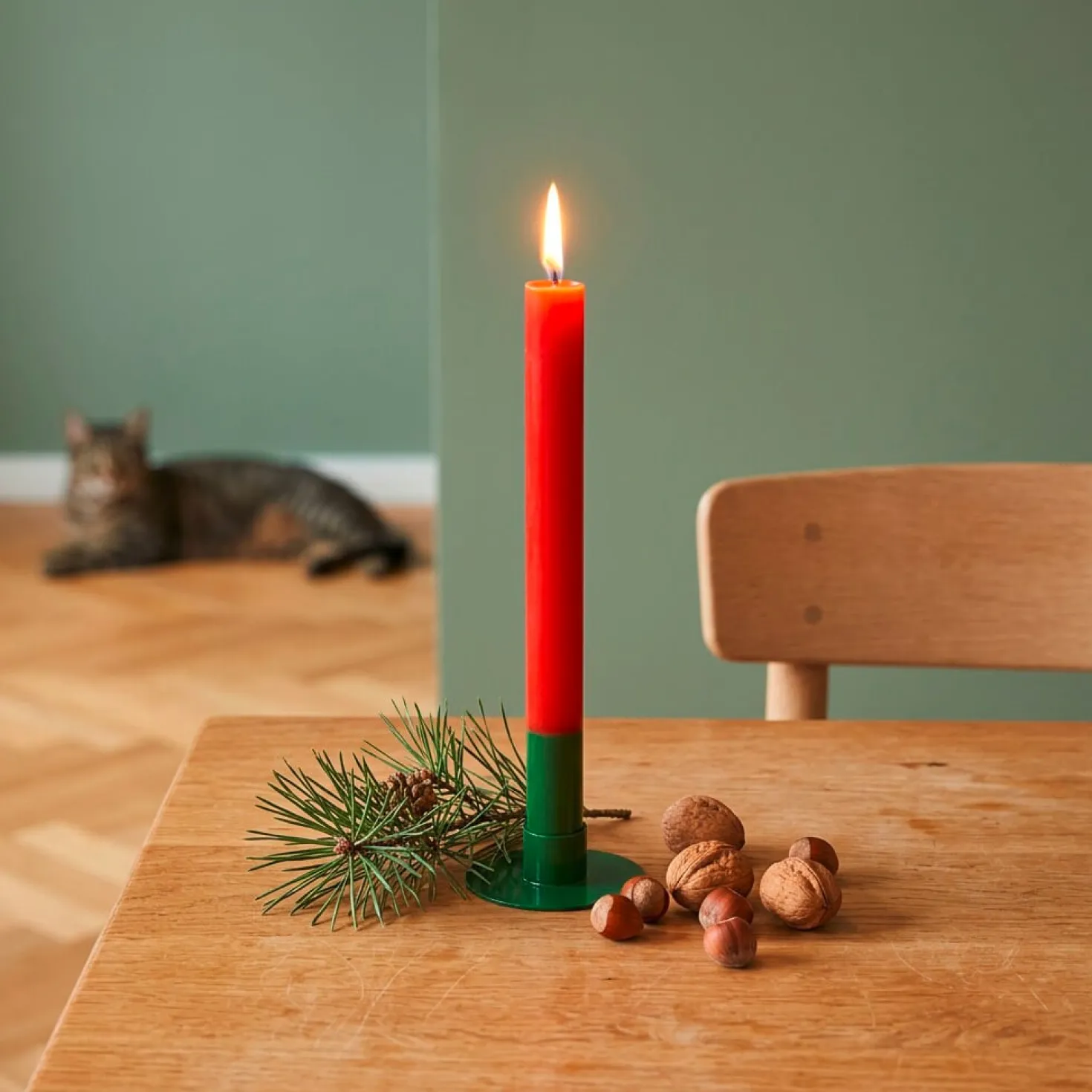 Stabkerze Weihnacht