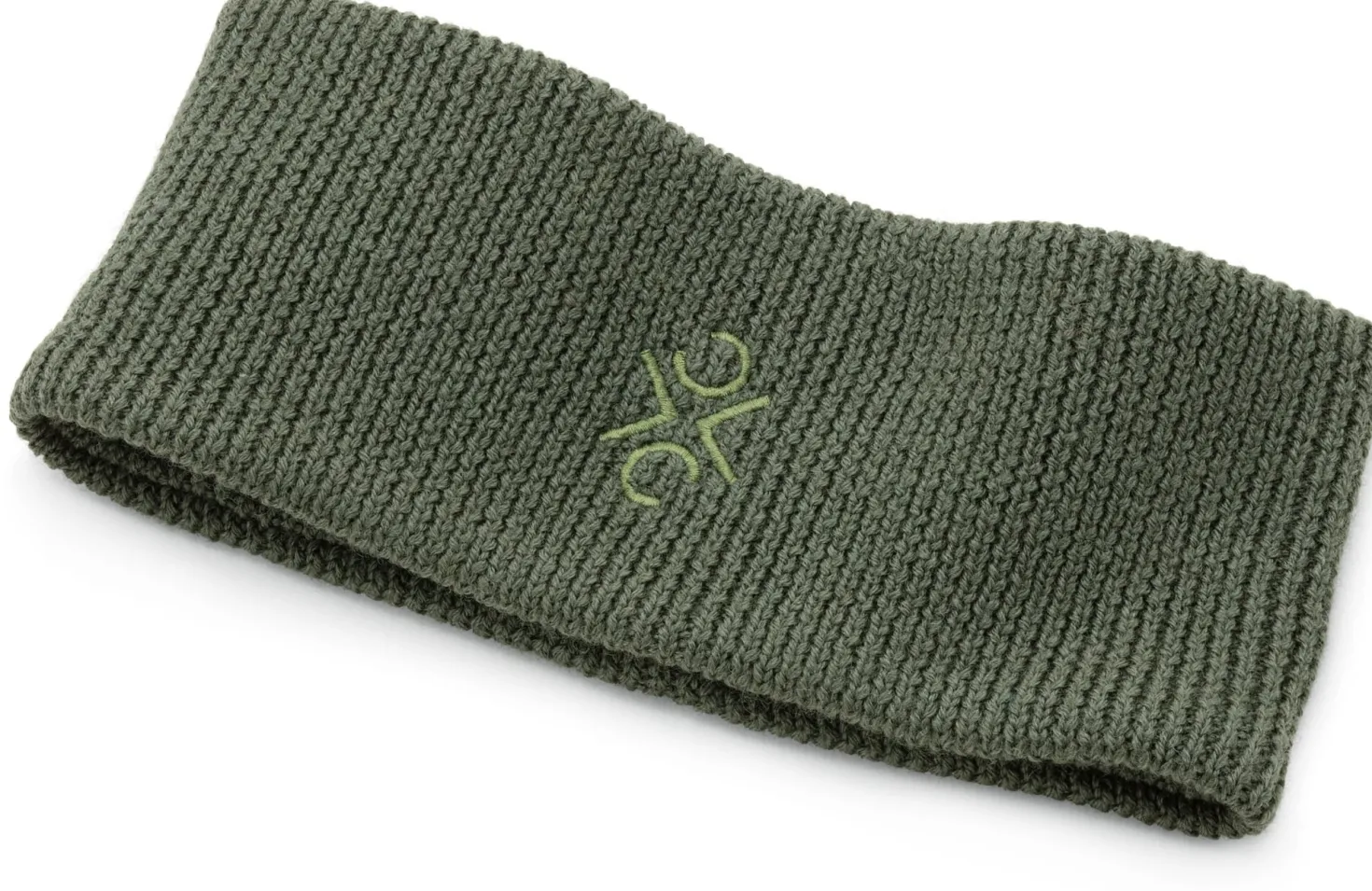 Stirnband gestrickt