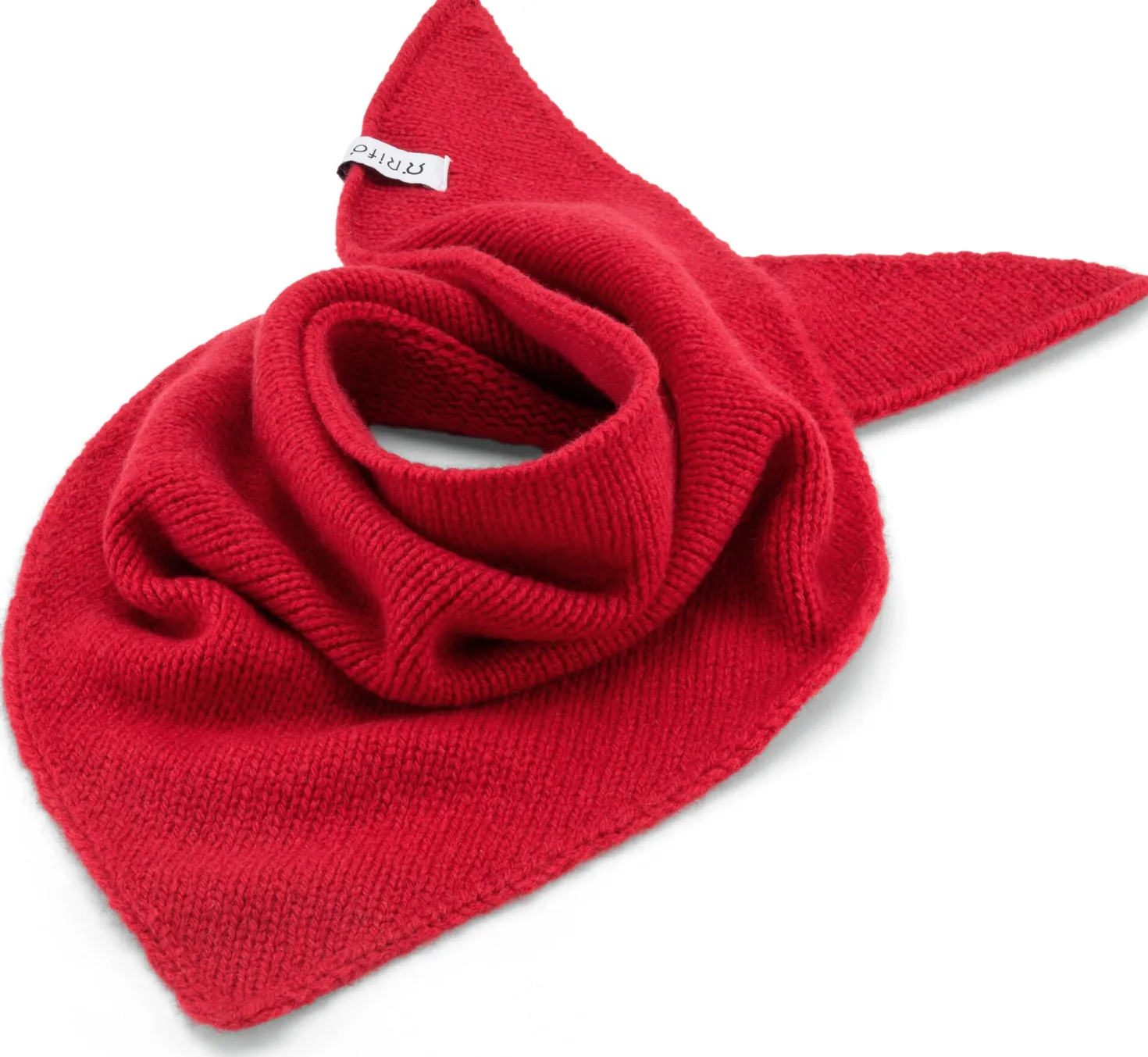 Strickschal Kaschmir, Rot