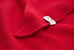 Strickschal Kaschmir, Rot