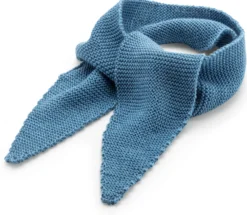 Strickschal klein, Hellblau