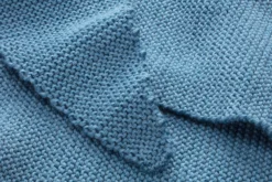 Strickschal klein, Hellblau