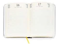 Tageskalender Metallkante
