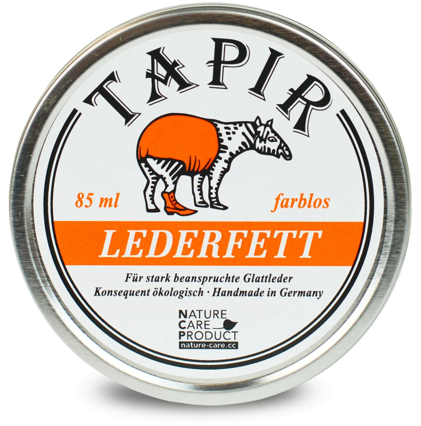 Tapir Lederfett Natur
