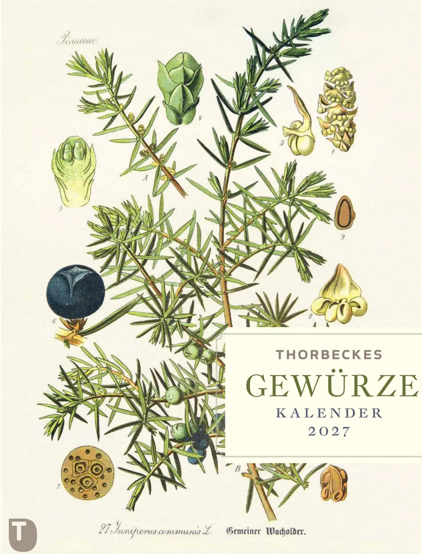 Thorbeckes Gewürze-Kalender 2027
