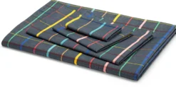 Tischdecke bunt kariert