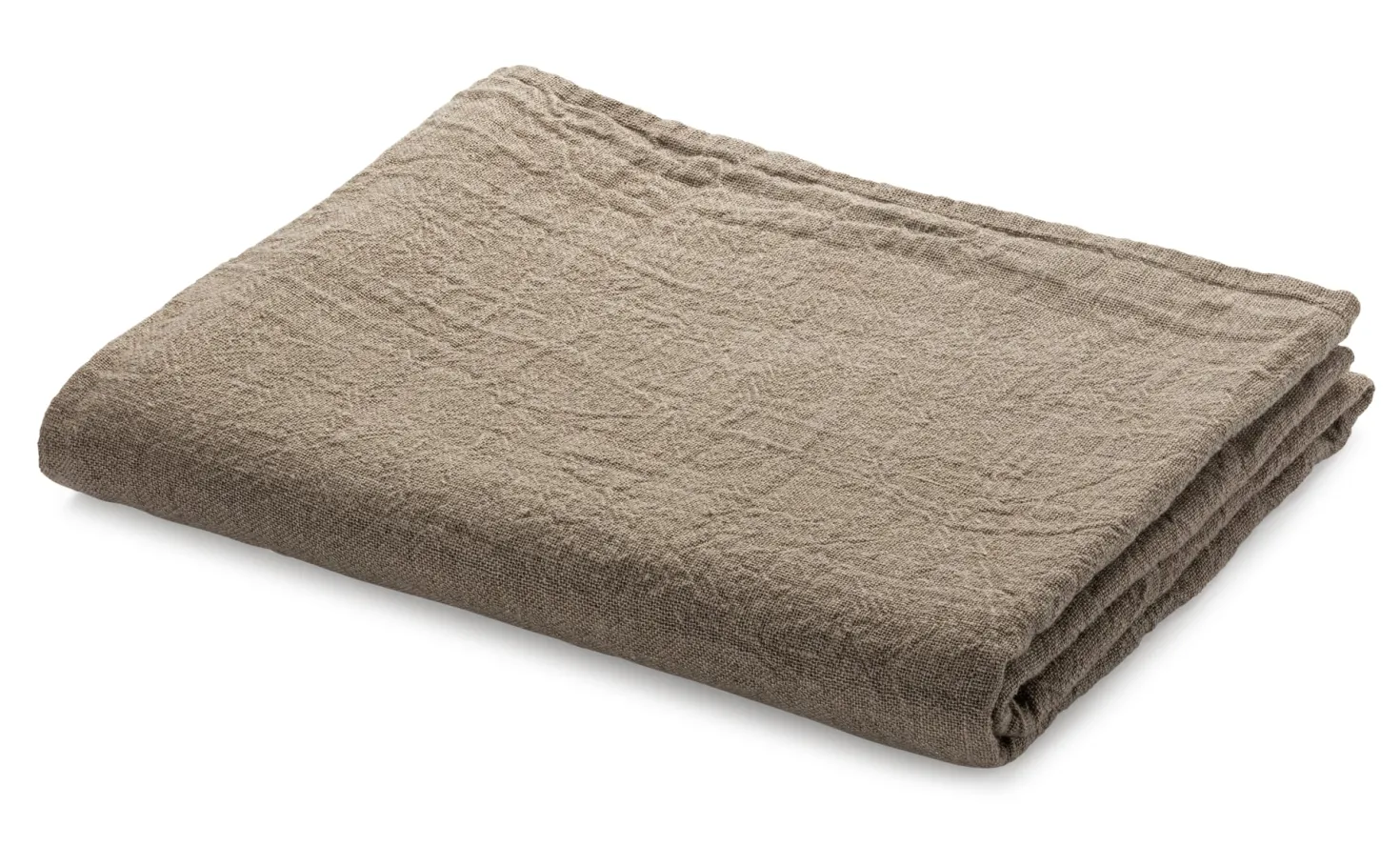Tischdecke gewaschenes Leinen