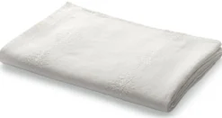 Tischdecke Leinen Blätterranke