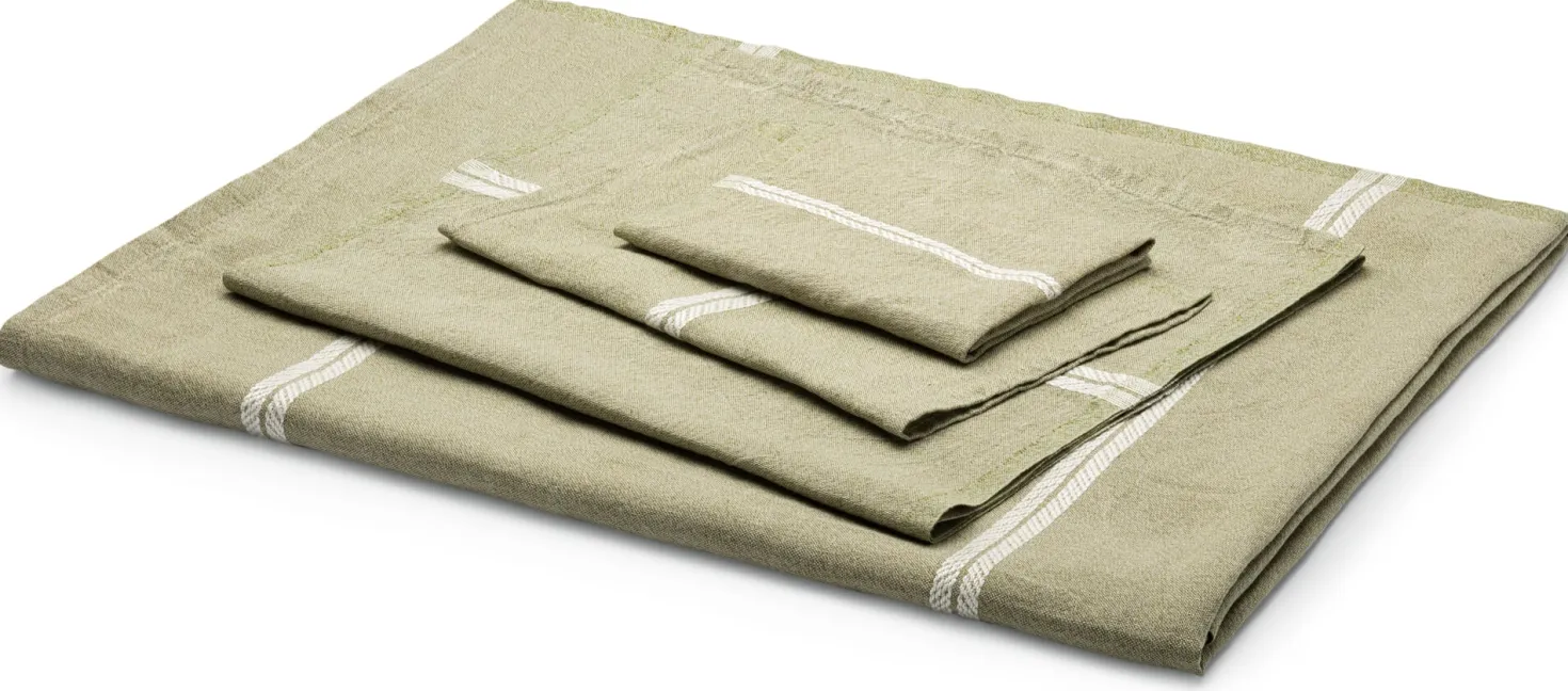 Tischdecke Leinen Melange