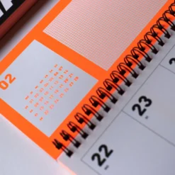 Tischkalender Neon