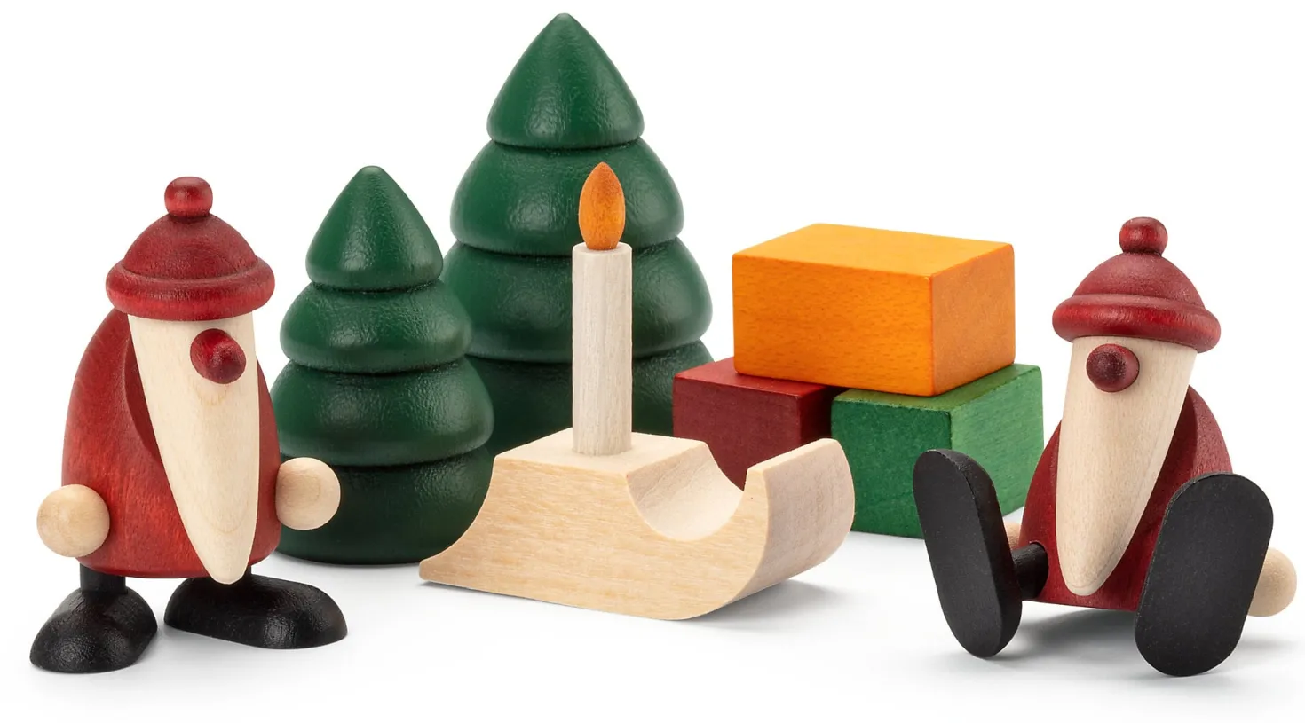 Tischpyramide mit Figuren