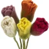 Tulpenstrauß Filz