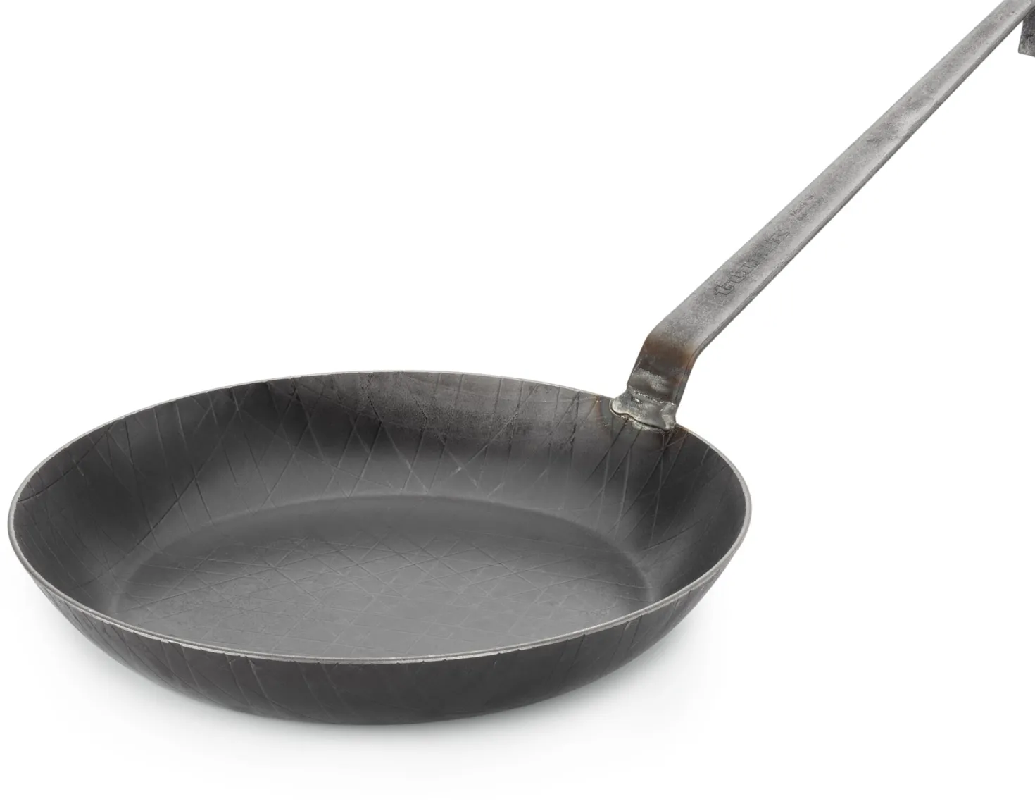 Turk Schmiedeeiserne Bratpfanne mit hohem Rand
