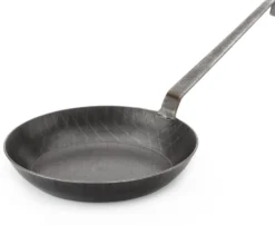 Turk Schmiedeeiserne Bratpfanne mit hohem Rand