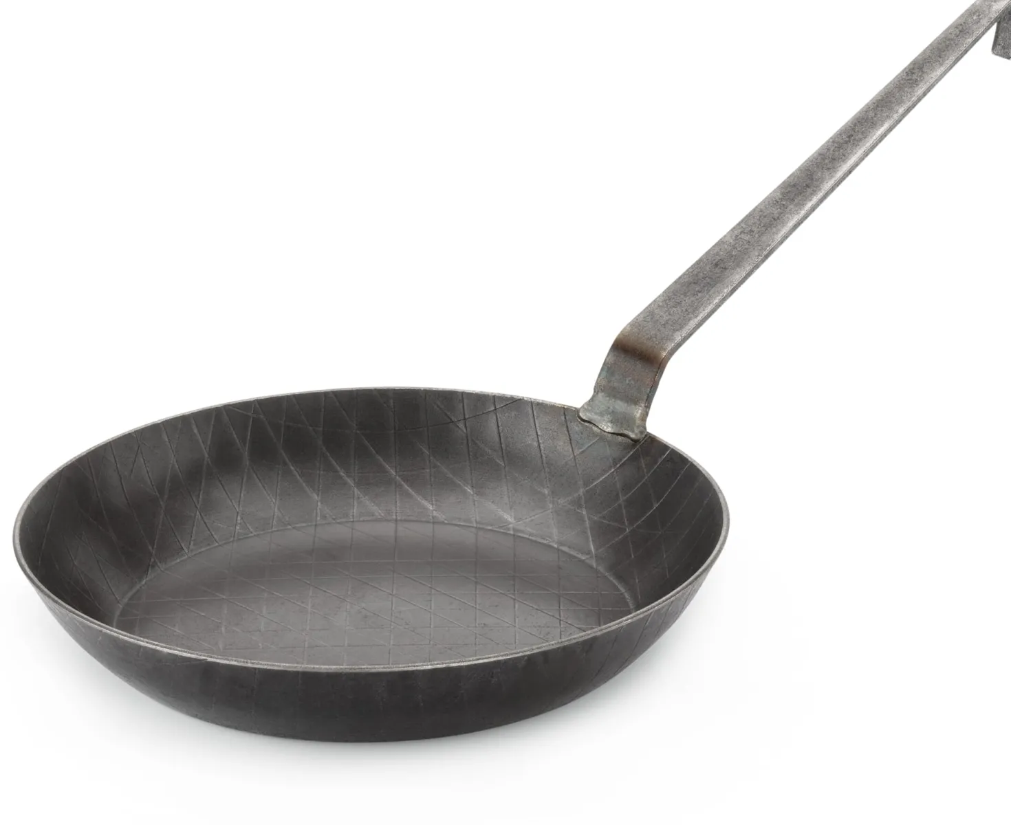 Turk Schmiedeeiserne Bratpfanne mit hohem Rand