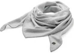 Unisex-Dreieckstuch, Ecru