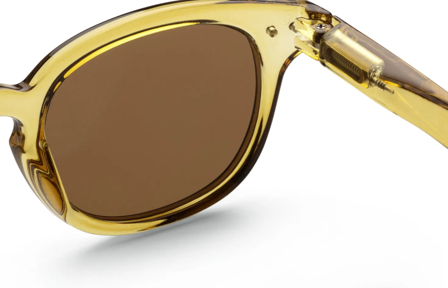Unisex-Sonnenbrille, Oliv