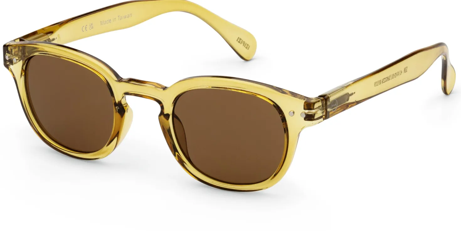 Unisex-Sonnenbrille, Oliv