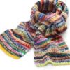 Unisex-Strickschal, Multicolor
