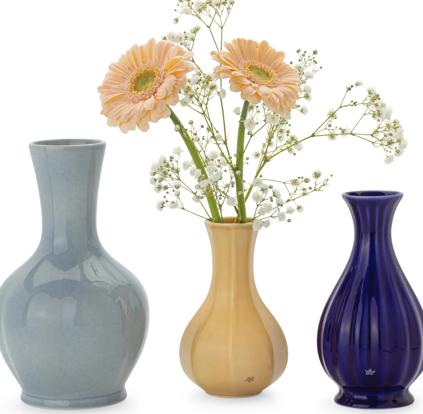 Vase Heritage kobaltblau