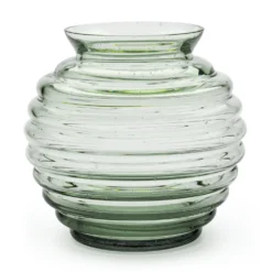 Vase Thüringer Waldglas Kugelform