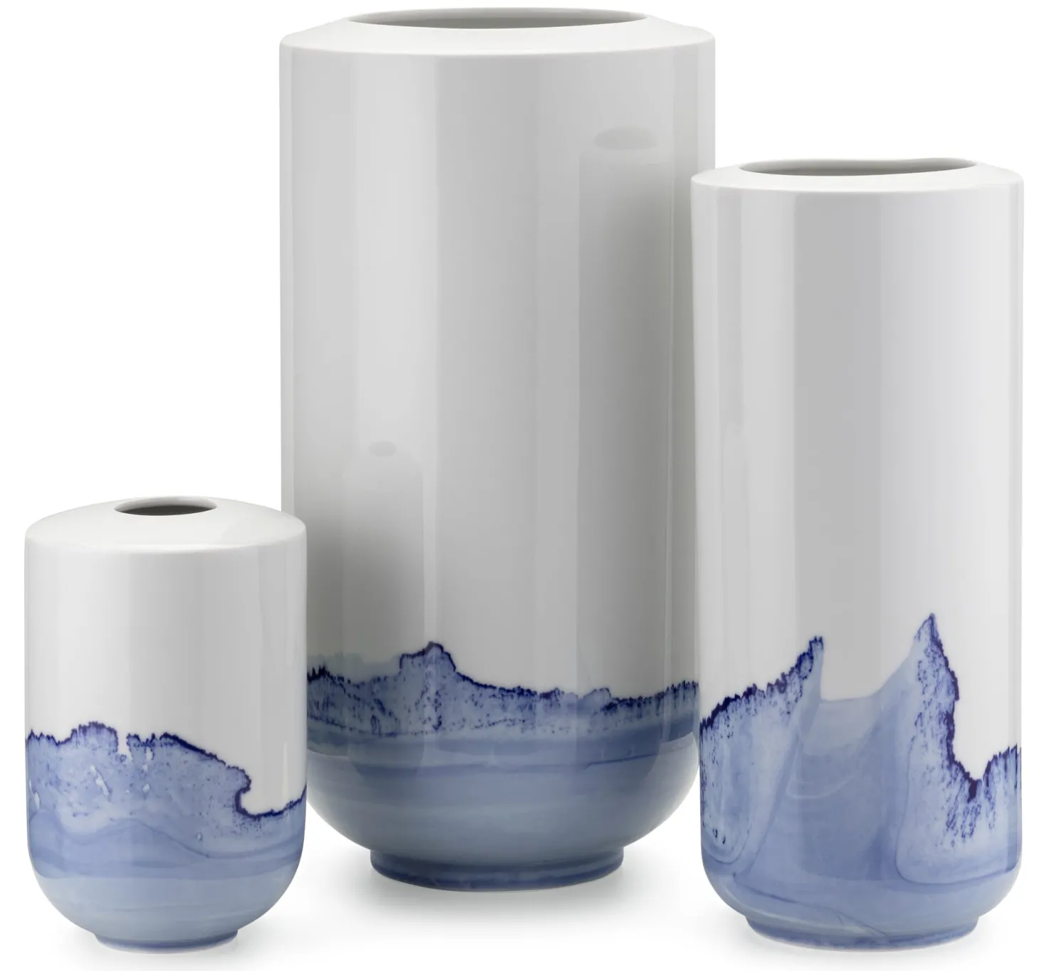 Vase Tide handdekoriert
