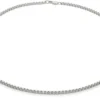 Venezianerkette eckig, Silber