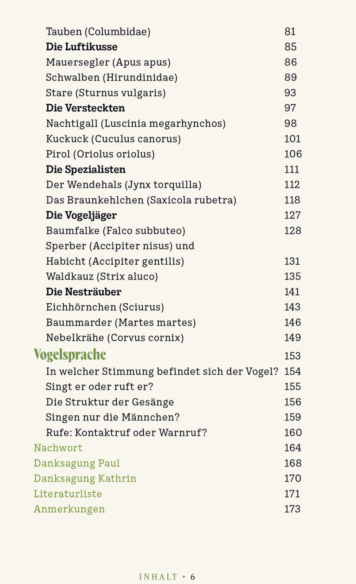 Vögel verstehen