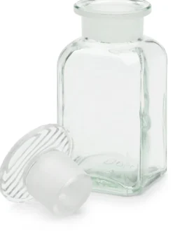 Vierkantflasche Glas
