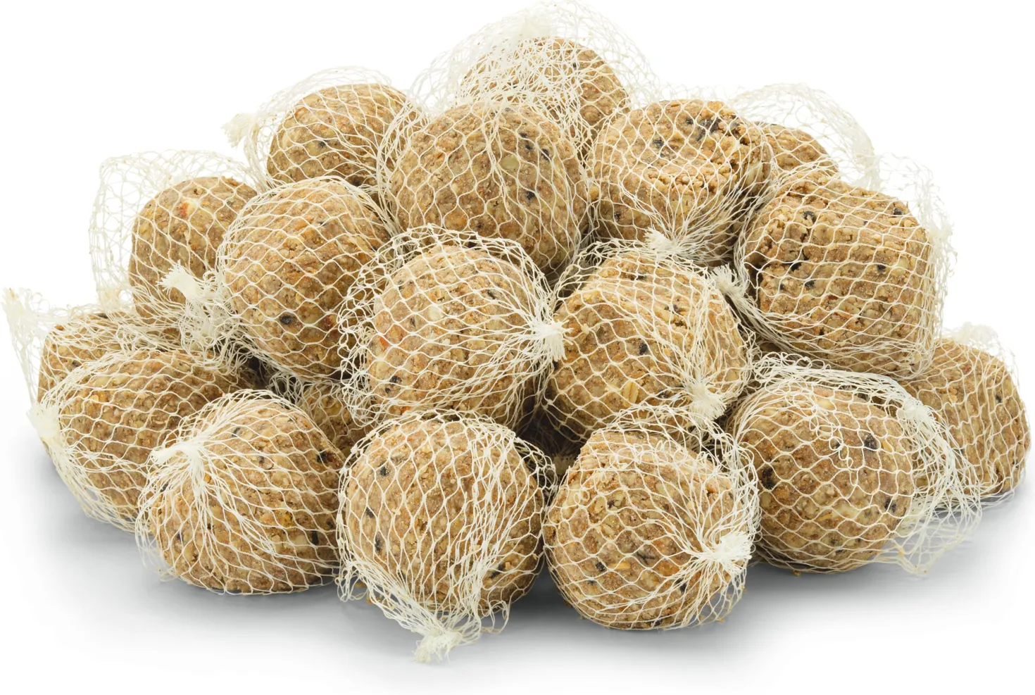 Vogelknödel mit Insekten