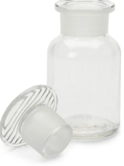 Vorratsflasche mit Glasstopfen