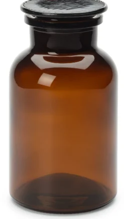 Vorratsflasche mit Glasstopfen