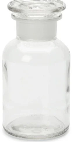 Vorratsflasche mit Glasstopfen