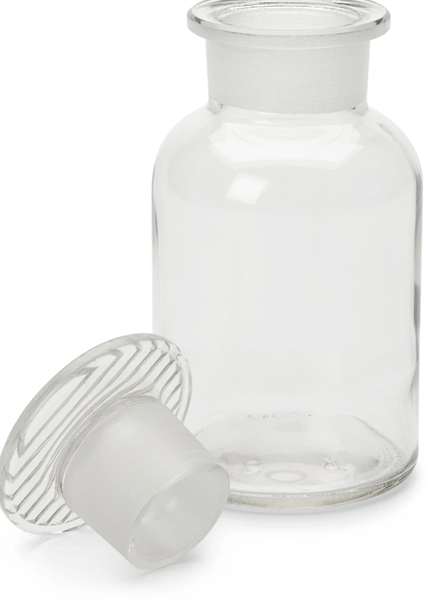 Vorratsflasche mit Glasstopfen