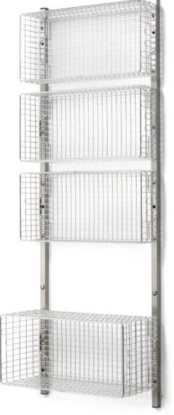 Wandhakenschiene zu Regalsystem Inox