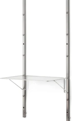 Wandhakenschiene zu Regalsystem Inox