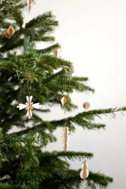 Weihnachtsschmuck Birkenrinde