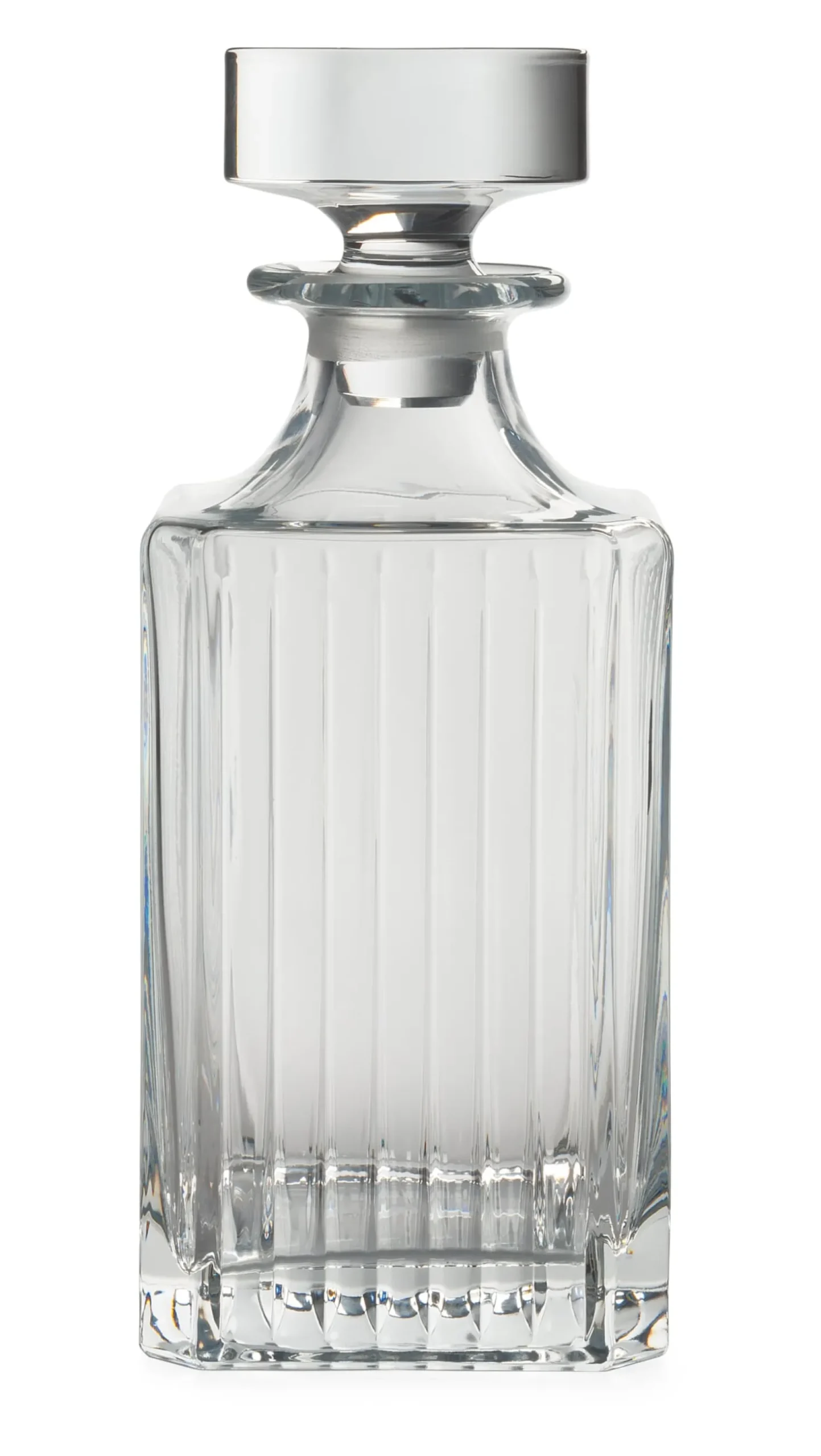 Whisky-Dekanter gerippt
