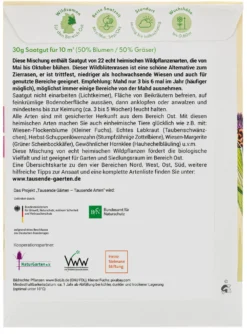 Wildblumenrasen gebietsheimisch