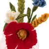Wildblumenstrauß Filz