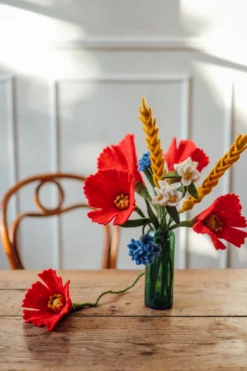 Wildblumenstrauß Filz