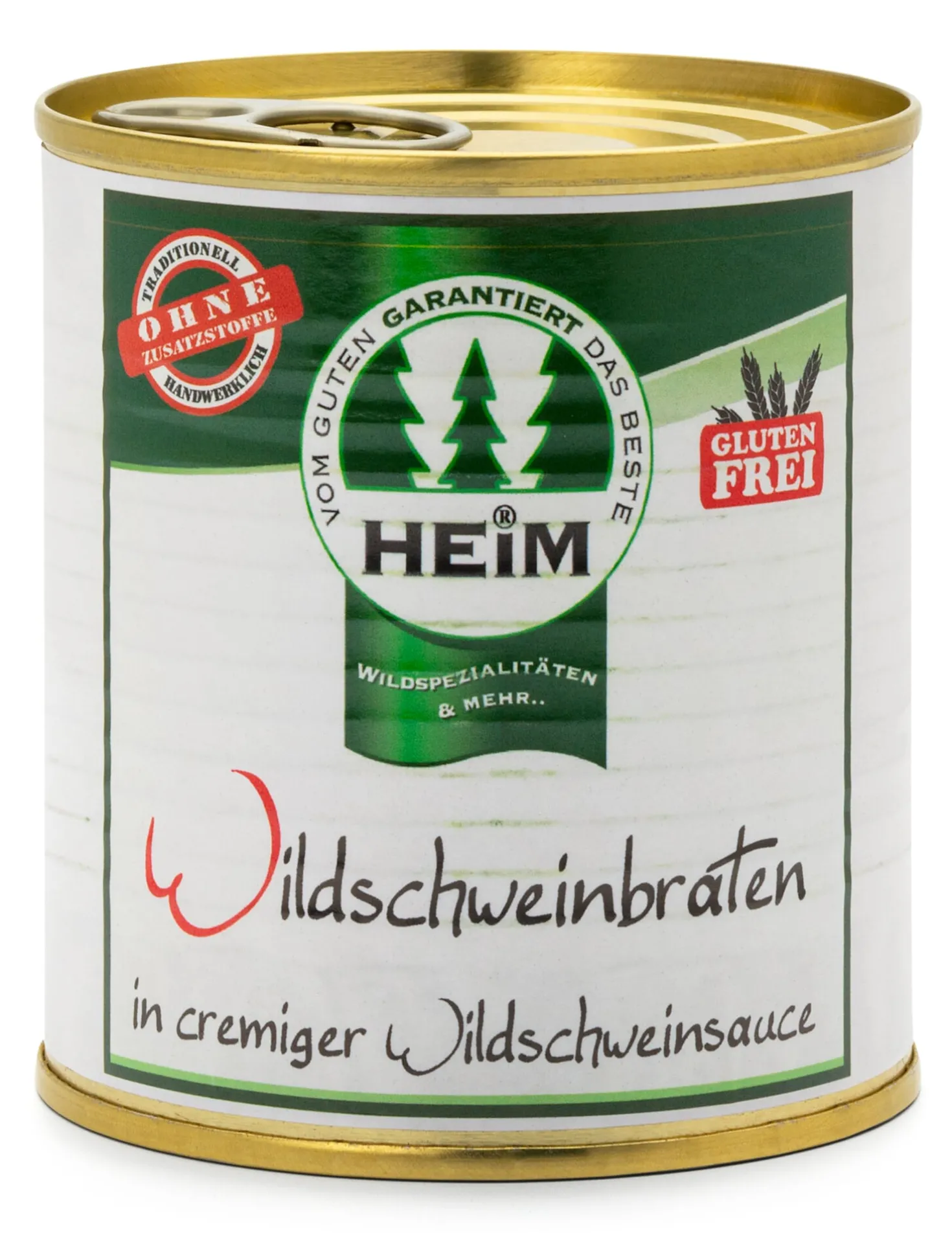 Wildschweinbraten in cremiger Wildschweinsauce