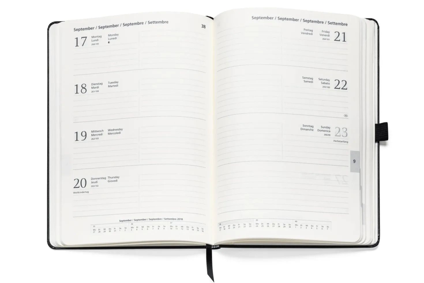 Wochensichtkalender 2027