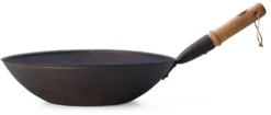 Wok brüniert