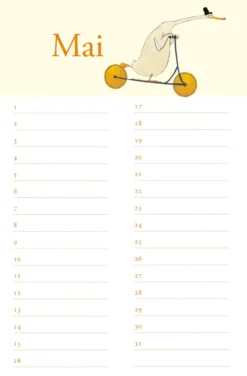 Wolf Erlbruchs Geburtstagskalender