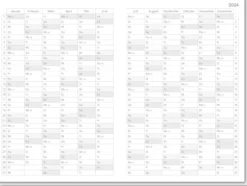 X47 Wochenkalender 2027